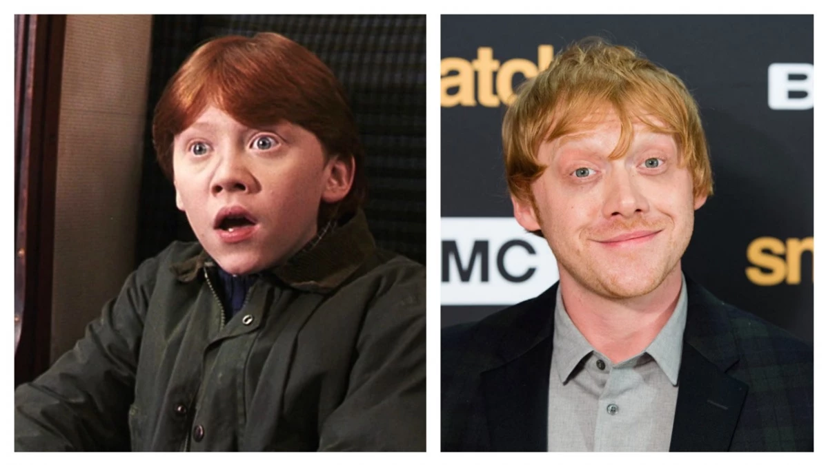 Giống như người bạn thân Daniel Radcliffe, Rupert Grint vào vai Ron Weasley năm 11 tuổi. Sau khi trưởng thành, Grint đã chuyển sang lĩnh vực truyền hình với các vai chính trong "Sick Note", "Snatch" và "Servant".