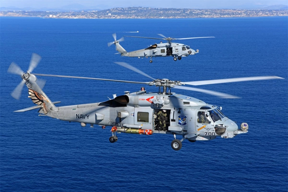 Sikorsky MH-60R Seahawk là trực thăng đa nhiệm; Nguồn: flickr.com