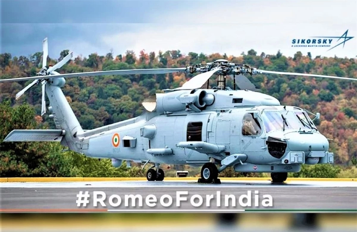MH-60R sẽ giúp Hải quân Ấn Độ nâng cao khả năng chiến đấu; Nguồn: theweek.in