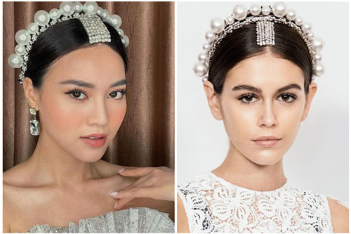 Ninh Dương Lan Ngọc mặc váy nhái, phụ kiện 'na ná' nhãn hàng nổi tiếng?