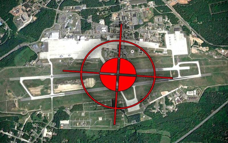 Bốn tên lửa Nga gây náo loạn căn cứ không quân Ramstein của Mỹ?