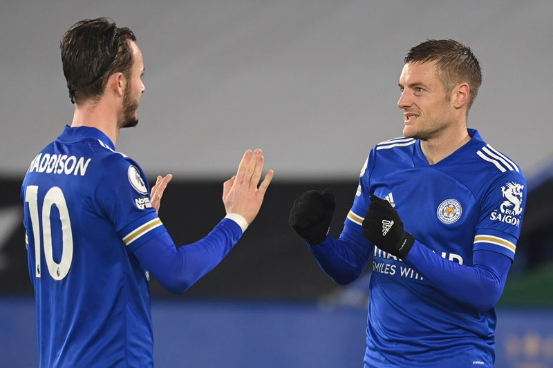 Đội hình tiêu biểu vòng 12 Premier League: Vinh danh Vardy