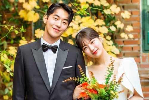 'Ảnh cưới' của Suzy và Nam Joo Hyuk khiến fan dậy sóng, nghi 'phim giả tình thật'
