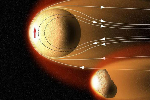 Hành tinh khổng lồ từng "hất văng" mầm sự sống đến Trái Đất?