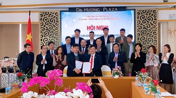 Sở Lao động, TB&XH tỉnh Thái Nguyên đã tổ chức Hội nghị truyền thông, gắn kết doanh nghiệp với giáo dục nghề nghiệp và giải quyết việc làm năm 2020.