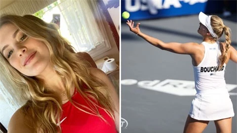 Bouchard 'hot' hơn cả đồng hương Andreescu kém sáu tuổi