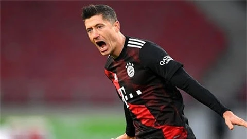 Chiếc giày Vàng châu Âu 2020/21: Lewandowski vào Top 3, Ronaldo tăng 18 bậc