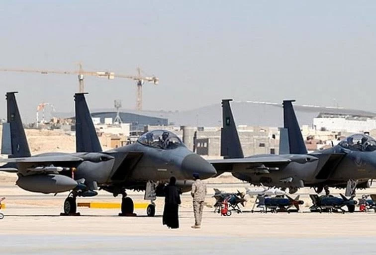 Tiêm kích F-15SA của Không quân Hoàng gia Saudi Arabia. Ảnh: Defence Blog.