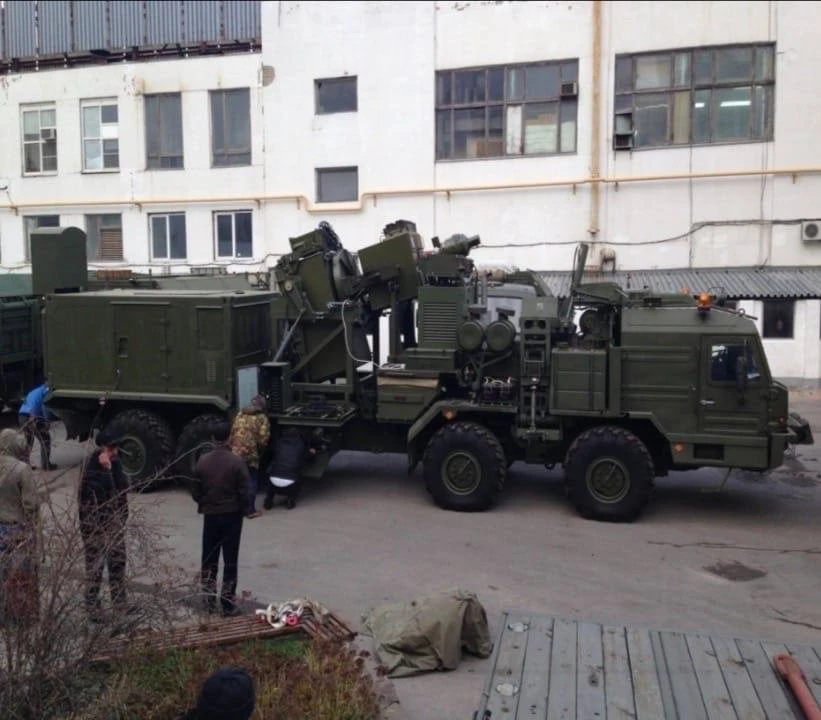 Tổ hợp vũ khí laser phòng không thế hệ mới của Nga. Ảnh: RIA Novosti.