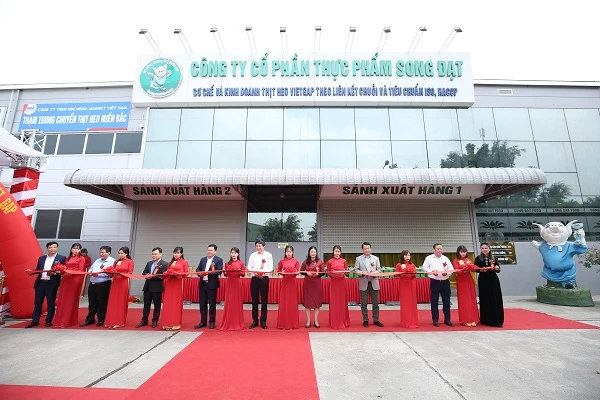 MM Mega Market Việt Nam (MM) vừa khai trương trạm trung chuyển thịt heo đầu tiên tại miền Bắc.