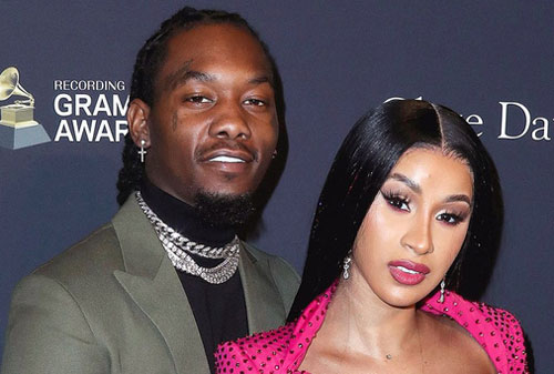 Hậu lùm xùm ly hôn, Cardi B lại ngọt ngào với chồng