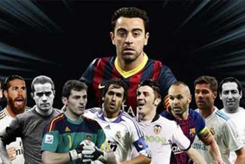 10 cầu thủ vĩ đại nhất lịch sử bóng đá Tây Ban Nha