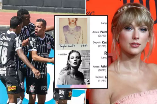 Fan đội bóng Brazil tôn Taylor Swift lên "Thánh" vì sự trùng hợp khó lý giải mỗi khi cô nàng ra album mới