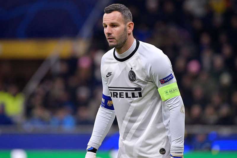 9. Samir Handanovic (Inter Milan). 9. Samir Handanovic (Inter Milan).