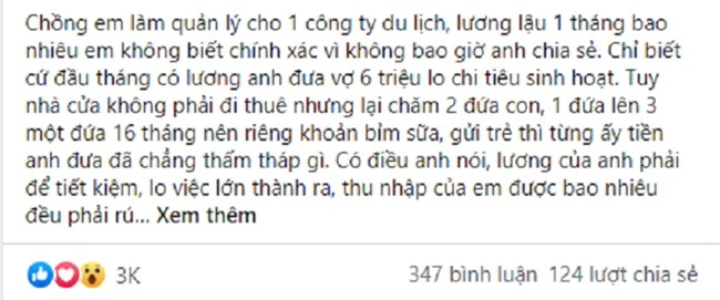 Em gái cưới, chồng lén cho riêng trăm triệu còn bảo “không có nghĩa vụ thông báo với vợ” song vừa dứt lời thì anh đứng hình với phản ứng của cô - Ảnh 1.