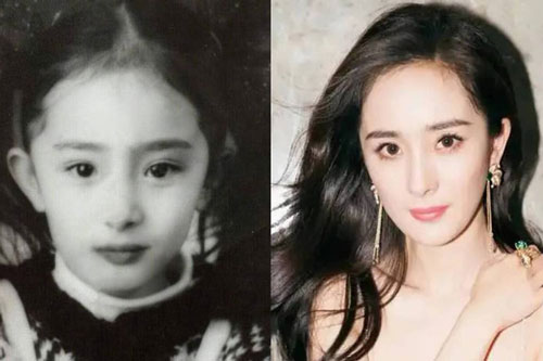 Dương Mịch được bố khen "xinh hơn lúc nhỏ"