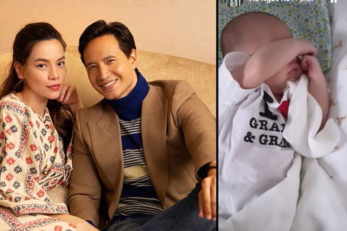 Hồ Ngọc Hà hé lộ khoảnh khắc ngủ cực yêu của con trai mới chào đời