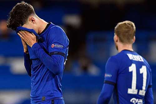 Fan Chelsea 'điên tiết' với phong độ nghèo nàn của bộ đôi tân binh Werner - Havertz
