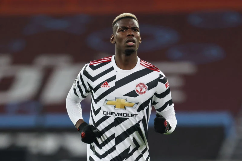 =8. Paul Pogba (M.U, 72 triệu bảng).