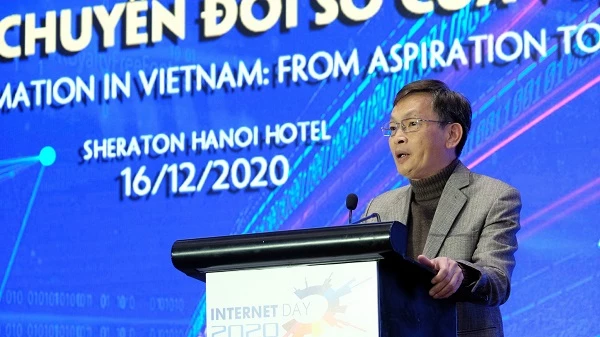 Ông Vũ Hoàng Liên, Chủ tịch Hiệp hội Internet Việt Nam.