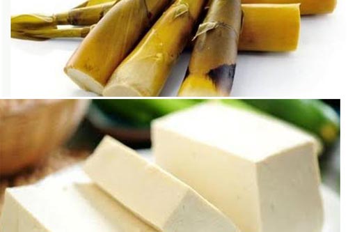 Gặp họa nếu ăn đậu phụ với măng tươi