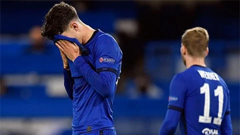 Fan Chelsea điên tiết với phong độ nghèo nàn của bộ đôi tân binh Werner - Havertz