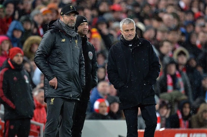 Mourinho lại tái ngộ Klopp ở Anfield