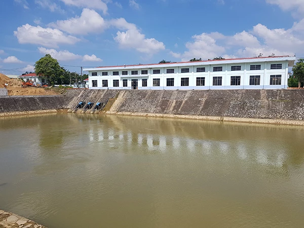 Nhà máy nước Cầu Đỏ, nguồn cung cấp nước sinh hoạt chính cho TP Đà Nẵng hiện nay