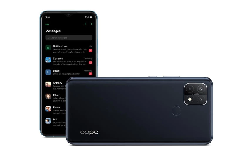 Oppo A15.