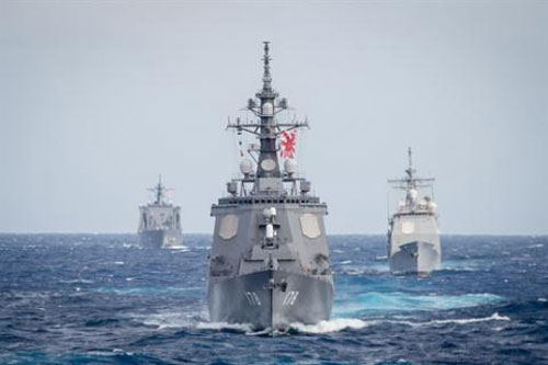 Chiến hạm Nhật Bản thay nhiệm vụ hệ thống Aegis Ashore