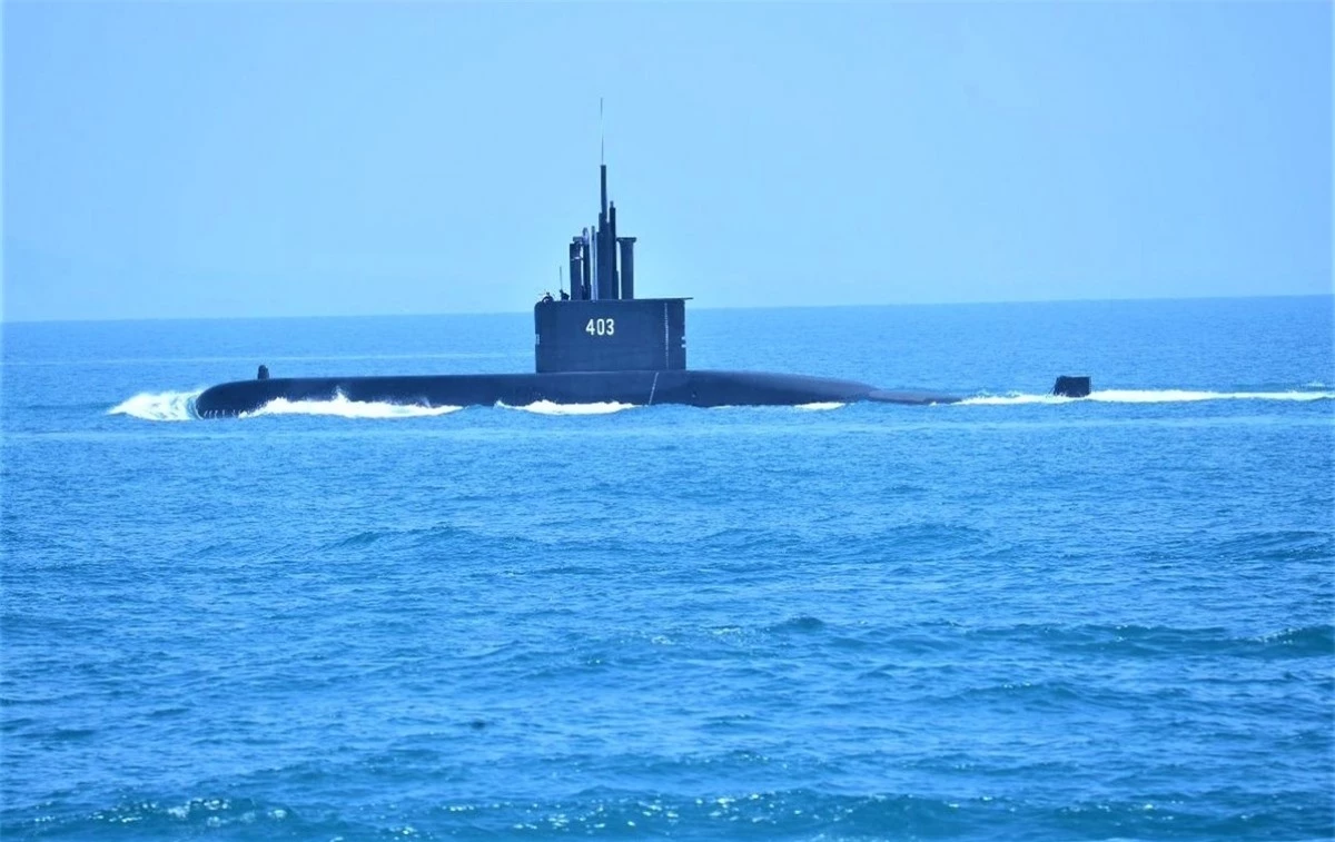 Tàu ngầm Nagapasa của Hải quân Indonesia; Nguồn: wikimedia.org