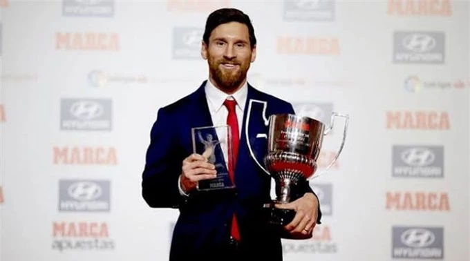 Messi lần thứ 7 đoạt giải Pichichi