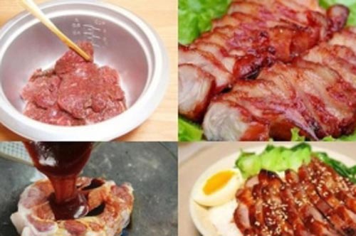 Làm thịt lợn nướng bằng nồi cơm điện, tưởng không ngon nhưng ngon không tưởng