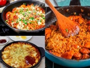 Mì gà cay phô mai - Bữa tối thơm ngậy dành cho người gầy