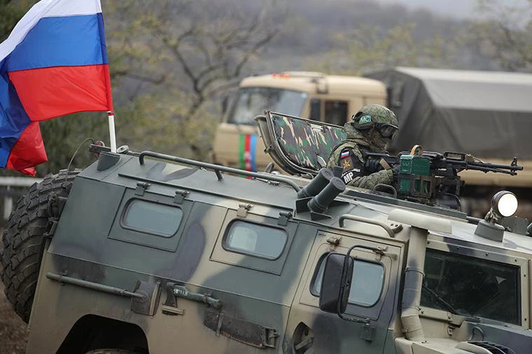 Quân đội Nga ở Karabakh.