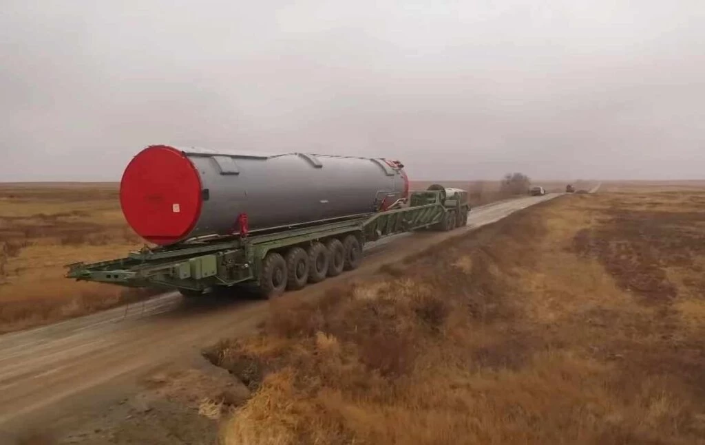 Lực lượng hạt nhân chiến lược Nga đã nhận thêm phương tiện tấn công siêu vượt âm Avangard. Ảnh: TASS.