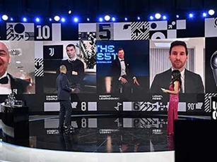 Ronaldo bị chỉ trích vì 'mặt như đâm lê' ở The Best 2020