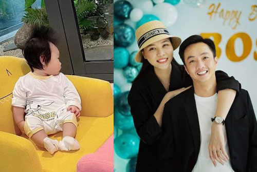 Đàm Thu Trang khoe khoảnh khắc con gái cưng 4 tháng: Má phúng phính, tóc siêu ngầu