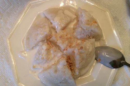 Cách làm món bánh bò hấp nước cốt dừa cho ngày cuối tuần