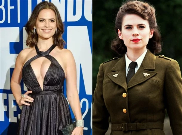 Người đẹp Anh nổi tiếng với vai Peggy Carter trong Captain America.