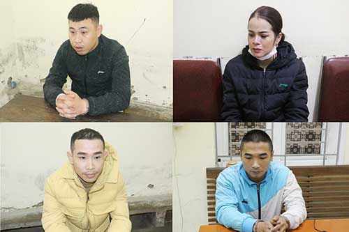 Cặp vợ chồng cầm đầu nhóm bảo kê trước cổng bệnh viện Nghệ An