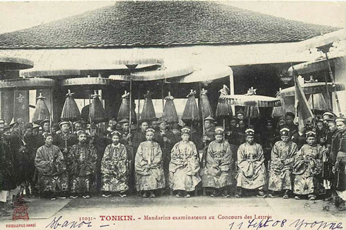 Những hình ảnh về kỳ thi Hương cuối thế kỷ XIX