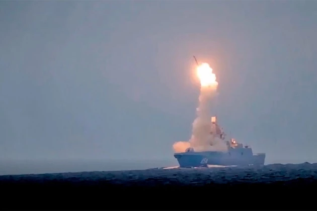 Hải quân Nga thử nghiệm tên lửa chống hạm siêu thanh 3M22 Zircon. Ảnh: Avia-pro.