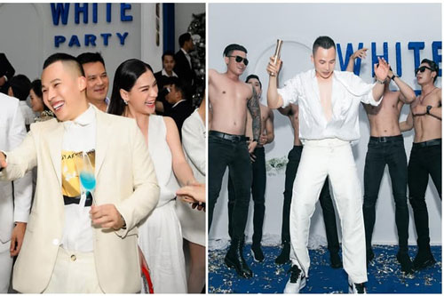 Dân tình 'trầm trồ' với sinh nhật hoành tráng và 'chịu chơi' của 'ông trùm chân dài' Vũ Khắc Tiệp