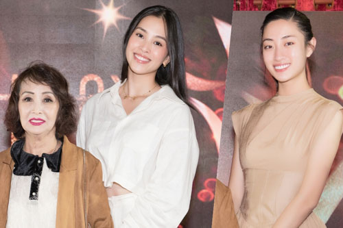 Tiểu Vy, Lương Thùy Linh giản dị dự tiệc