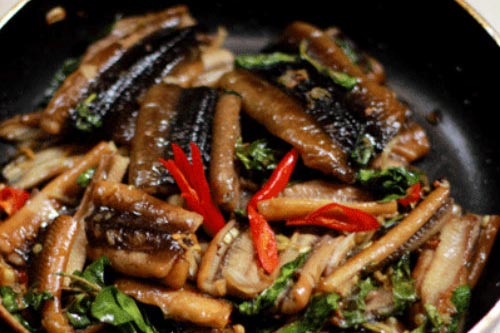 Đổi vị với các món lươn xào dễ làm