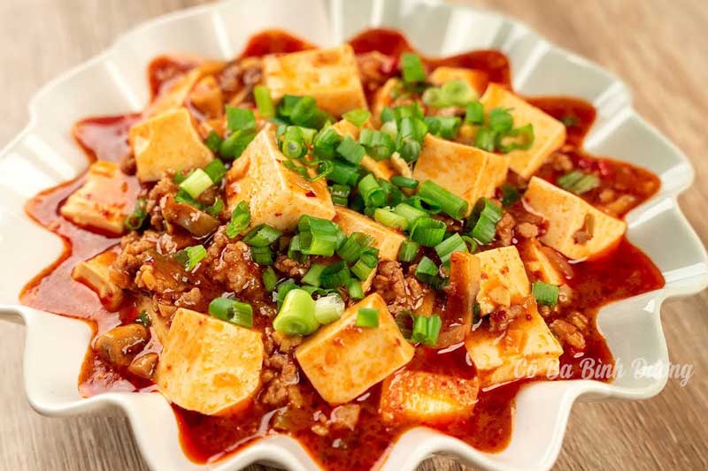 Công thức nấu đậu hủ Tứ Xuyên ngon như người Hoa