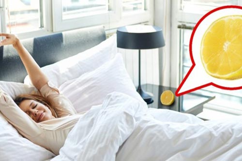 Đặt "chơi" quả chanh ngay đầu giường ngủ, nhỏ nhỏ nhưng có "võ" lắm đấy