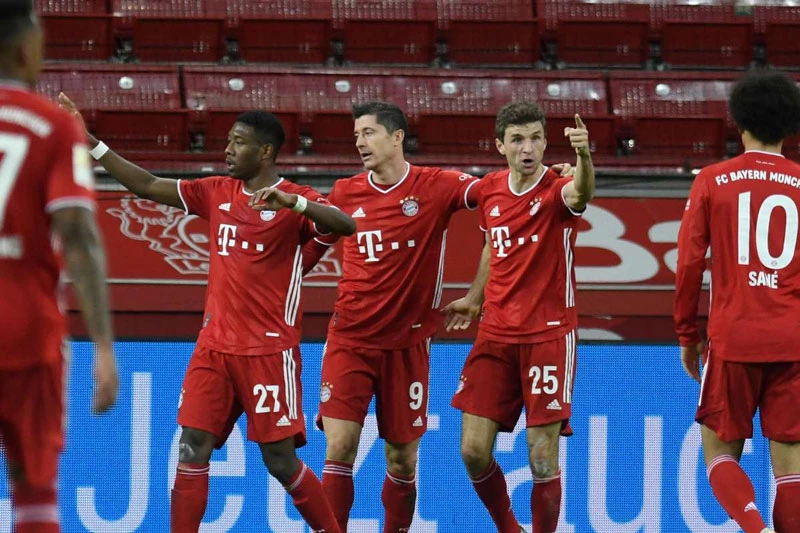 3. Bayern Munich (giá trị đội hình: 893,70 triệu euro).