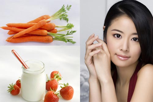 Bất ngờ với tác dụng làm đẹp da của cà rốt